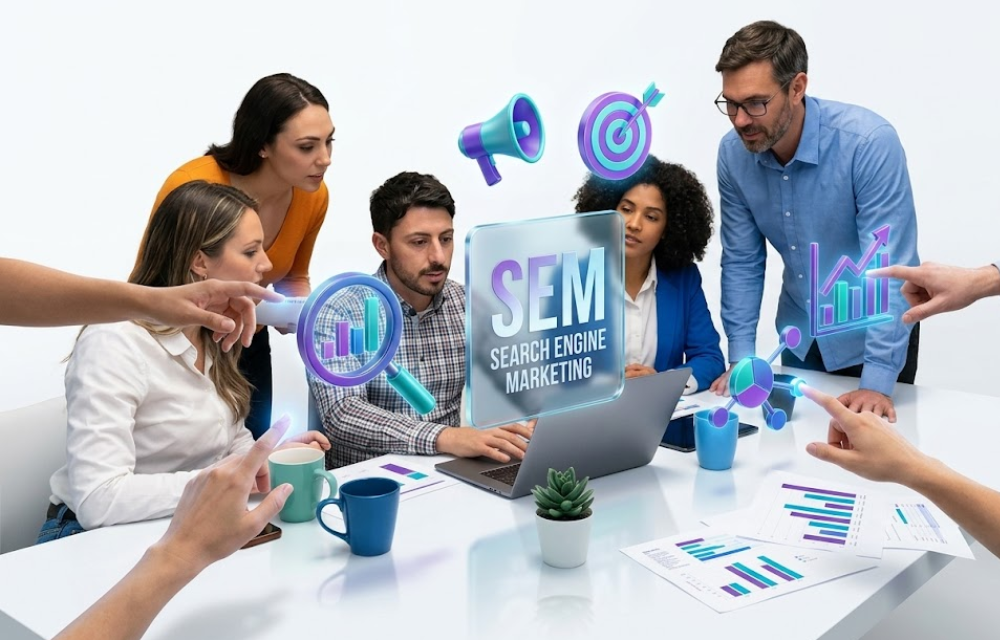 Search Engine Marketing Dashboard